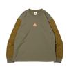 Nike T Shirts Men's Green Crew Neck Moderate Straight Fit DO9682-222