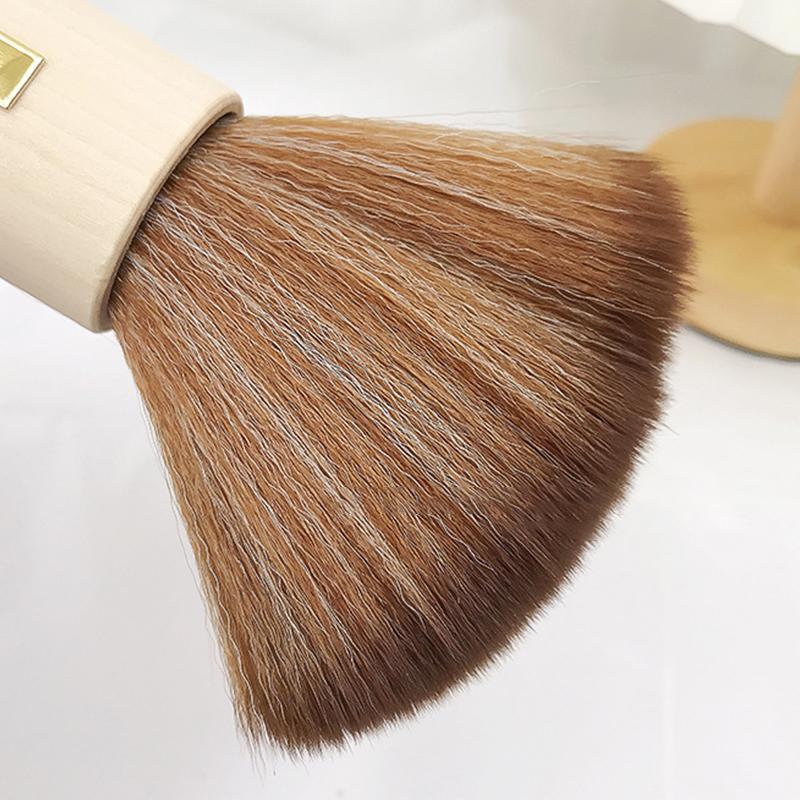 Štětec na čištění nehtů, štětec na make-up, dřevěná rukojeť, štětec na čištění nehtů, gel na nehty, štětec na čištění prachu, make-up, nehtové umění, UV pudr, odstraňovač pudrů
