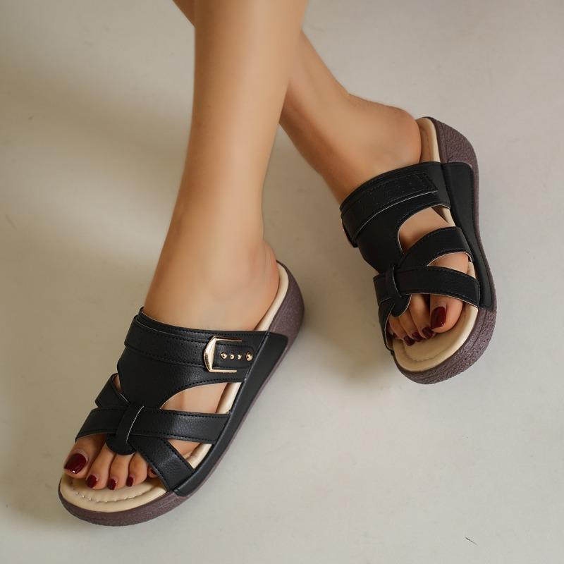 Women's Platform Wedge Sandals Summer Leisure Versatile European and American Fashion Sandals