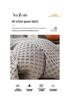 Pure Cotton Waffle Texture Blanket - Versatile Coverlet for Nap, Air Conditioning, or Summer Use