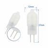 10pcs/lot G4 LED Bulb 3W 12V/AC220V Chandelier Light Warm/Cold White 2835SMD 12LEDS Replace Halogen Lamp 360 Beam Angle Lighting