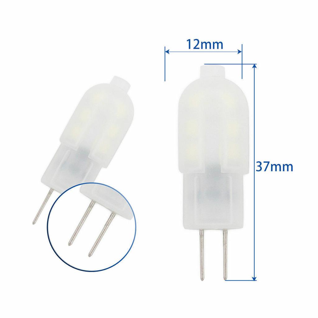 10pcs/lot G4 LED Bulb 3W 12V/AC220V Chandelier Light Warm/Cold White 2835SMD 12LEDS Replace Halogen Lamp 360 Beam Angle Lighting