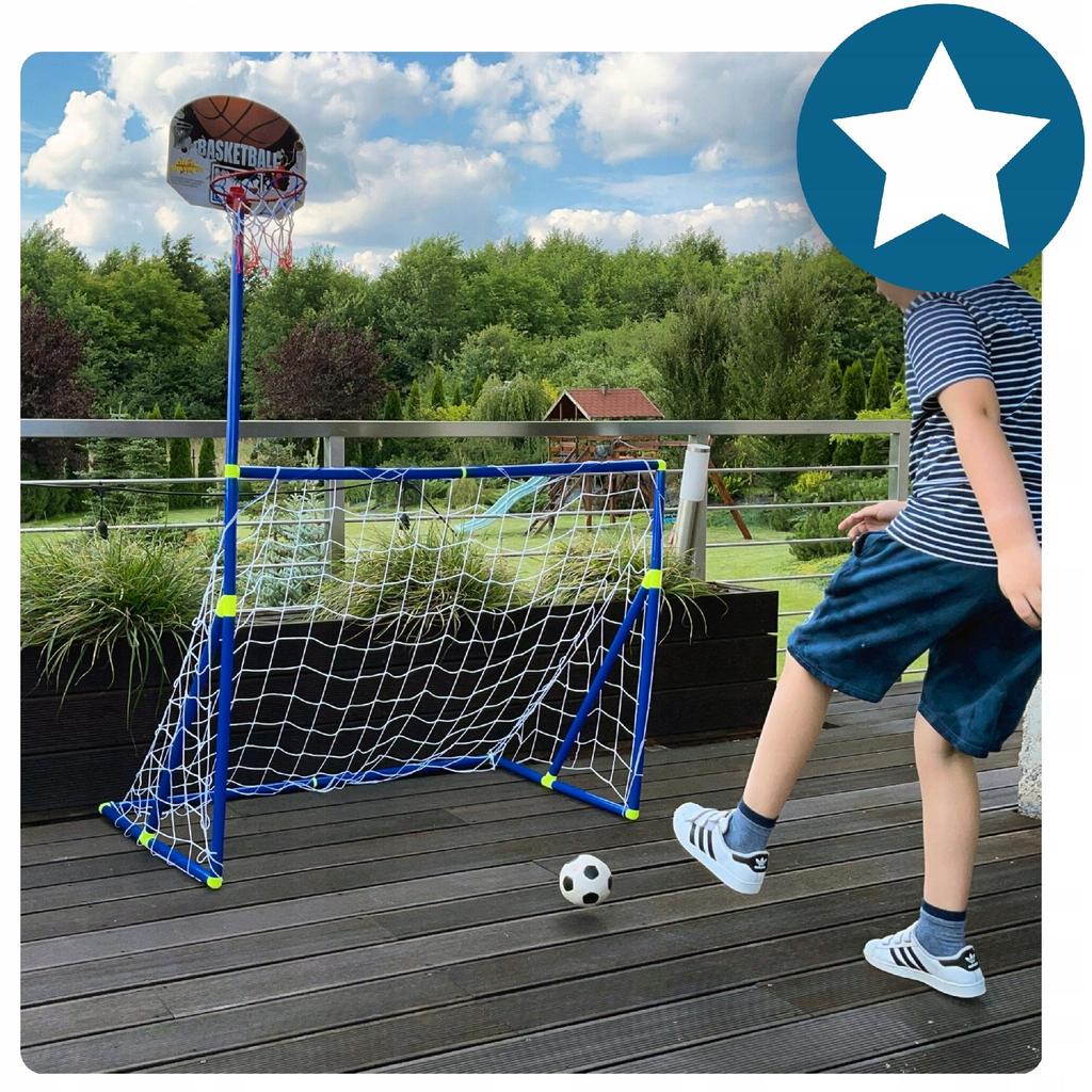 3in1 Basketball Set Goal Ball Darts Basket Backboard Kids