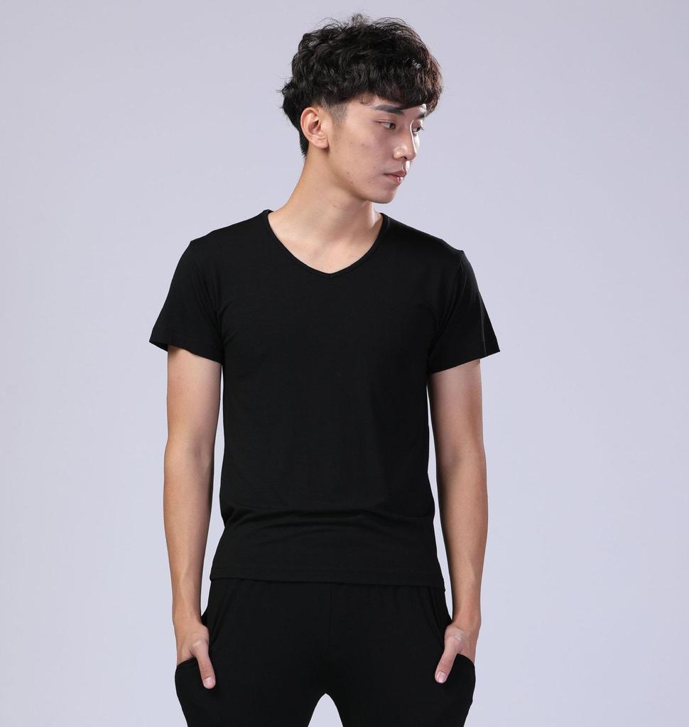Men's Modal Fitness & Dance Suit - Breathable Sportswear for Yoga, Aerobics, and Training