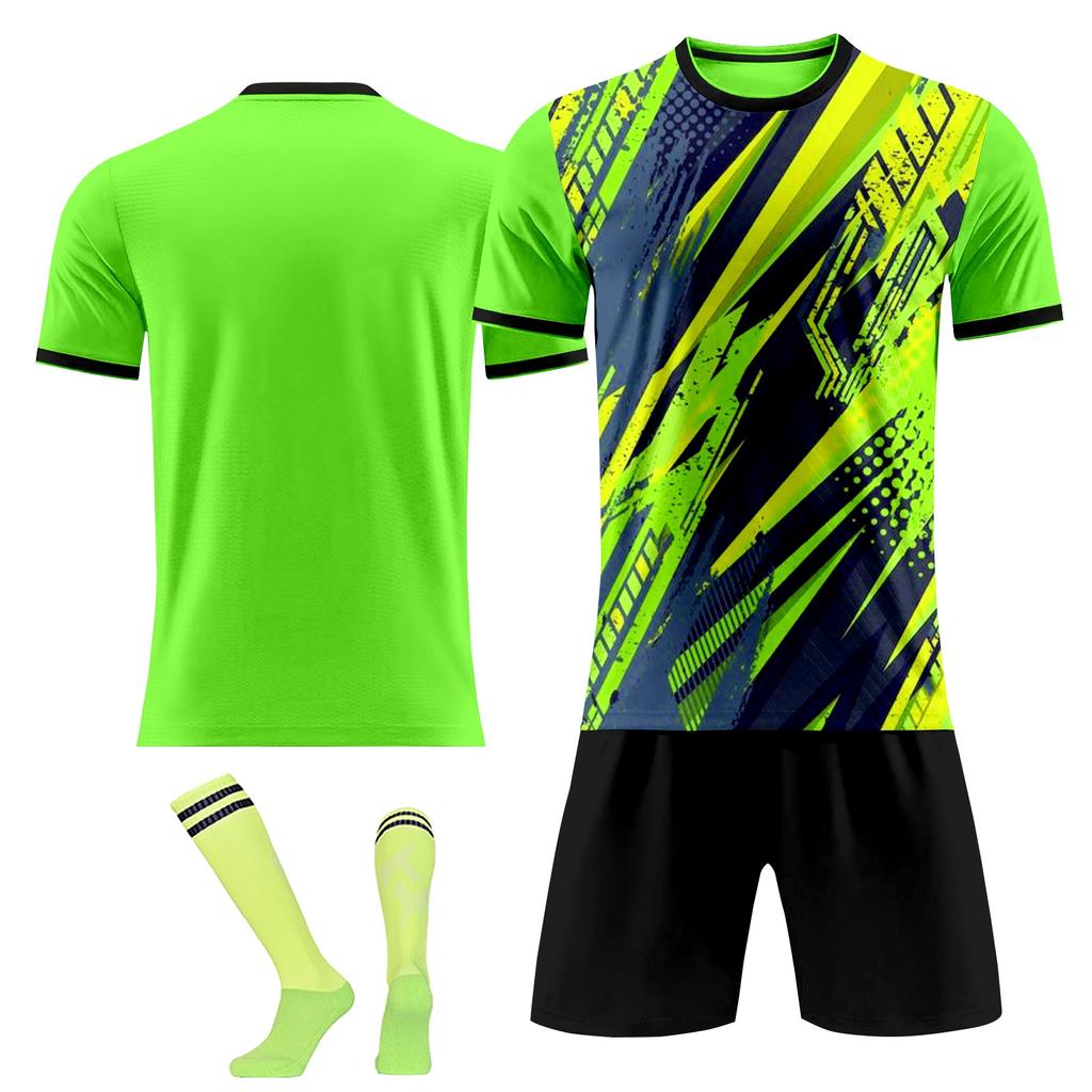 Personalised Shirts Kit Mens Girls With Name Number Custom Football Jerseys For Boys Training Suit