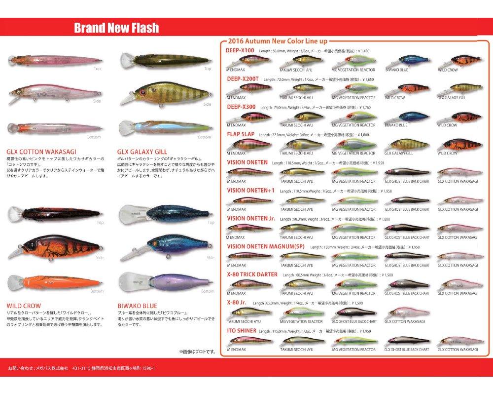 Megabass Lure DEEP-X300 Takumi Seochiayu 36041