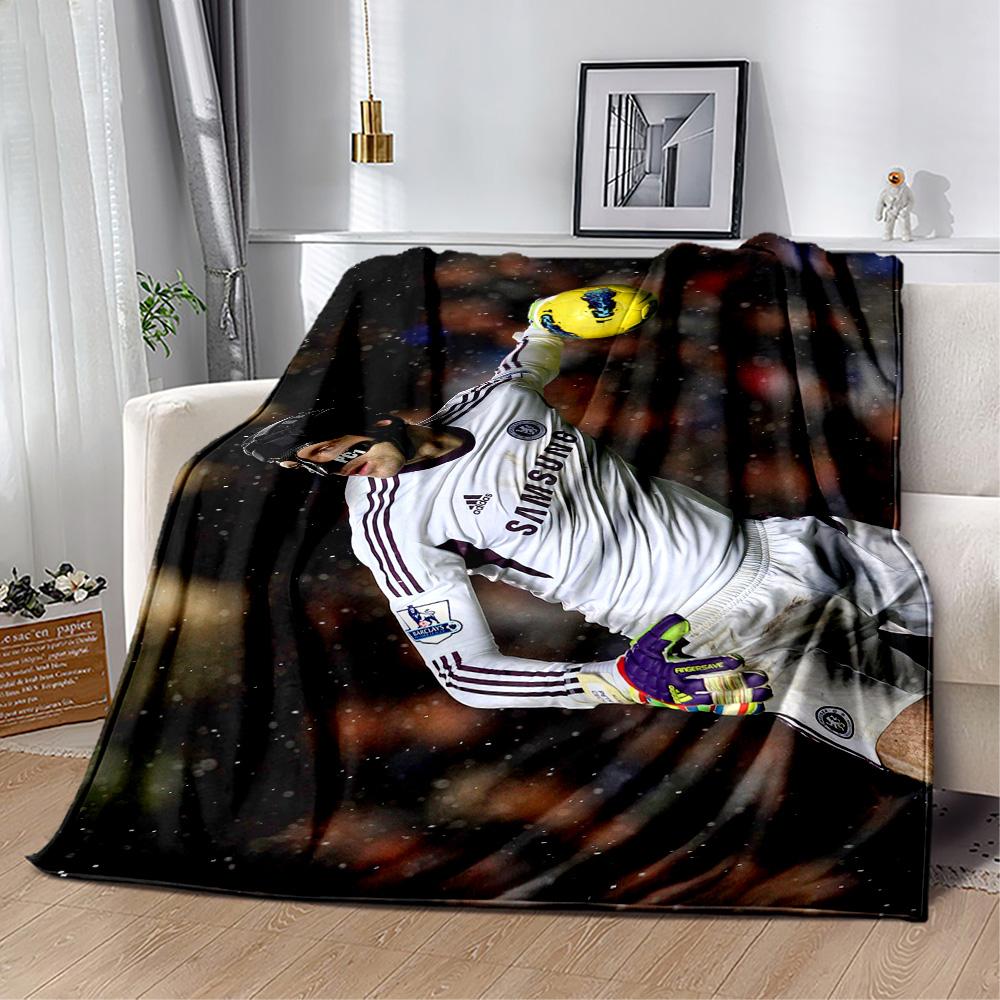 Chelsea Fc Player Action Blanket Warmthful Decor Suitable for Sofa Chair Seaside for All Seasons Stylish Decor