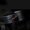 New Simple Atmosphere Ring Men's Creative Trend Retro Unique Handmade Open Ring Niche Street Birthday Party Couple Jewelry Gift
