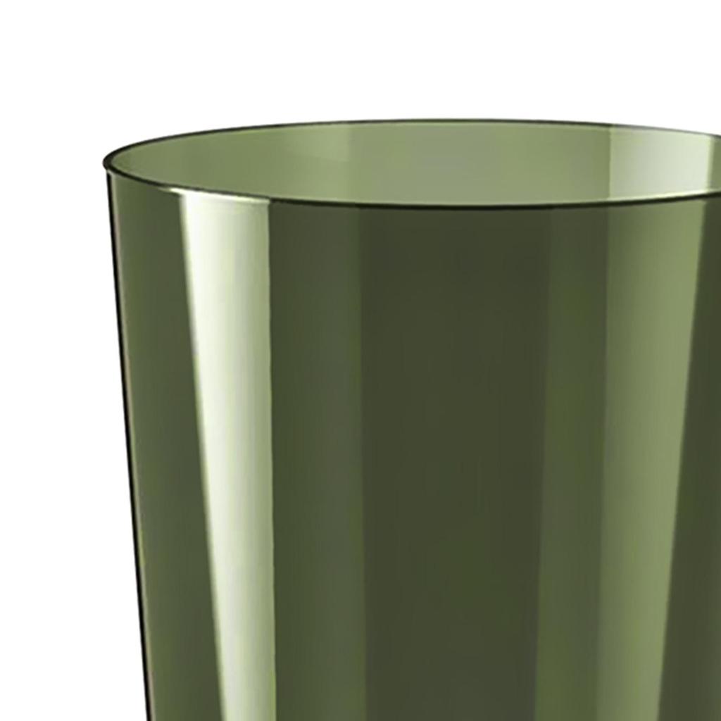 Papierkorb, Mülleimer, transparent, rund, Mülleimer, Mülleimer für Schminktisch, Büro, Schlafzimmer, Kinderzimmer