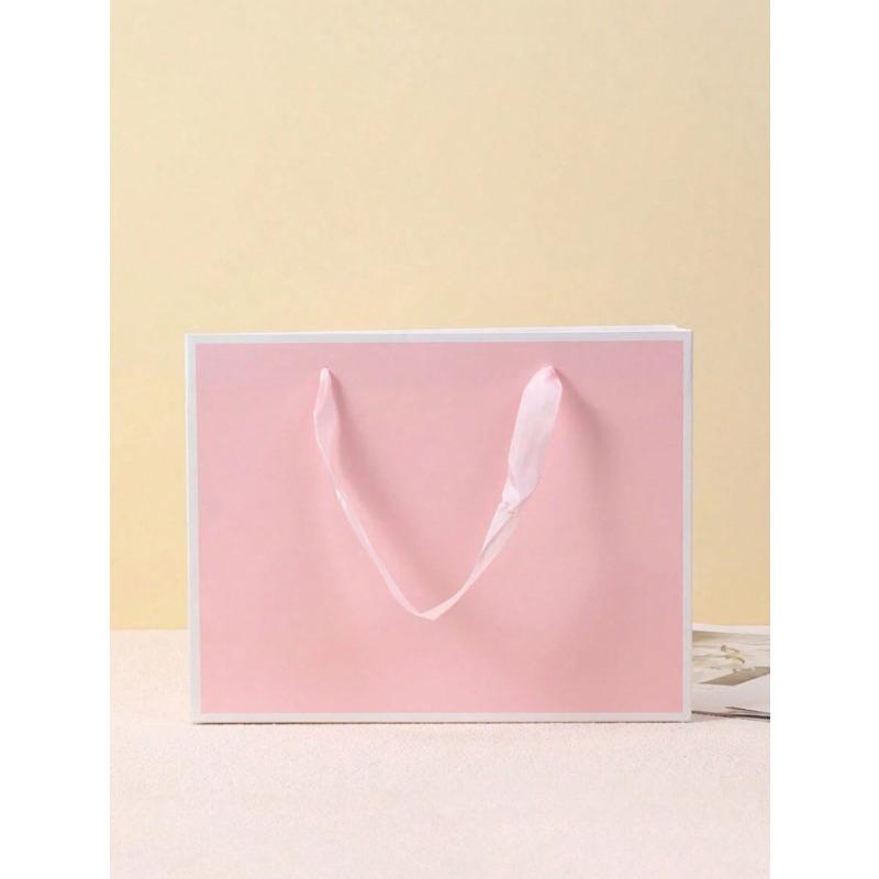 1pc Simple Gift Packaging Bag Suitable For Birthday Party Valentine's Day