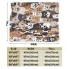 Retro Vintage Art Cute Dogs Flannel Blanket Winter Warm Soft Bedding Throws Couch Chair Aesthetic Bedspread Sofa Bed Cover