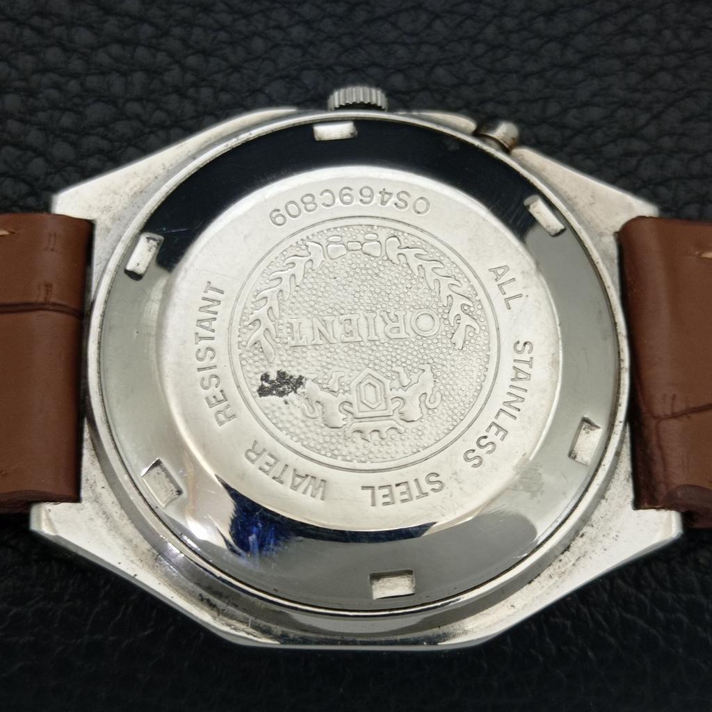 ORIENT CRYSTAL AUTOMATIC 46941 VINTAGE JAPAN MENS ORIGINAL DIAL WATCH a704922-1
