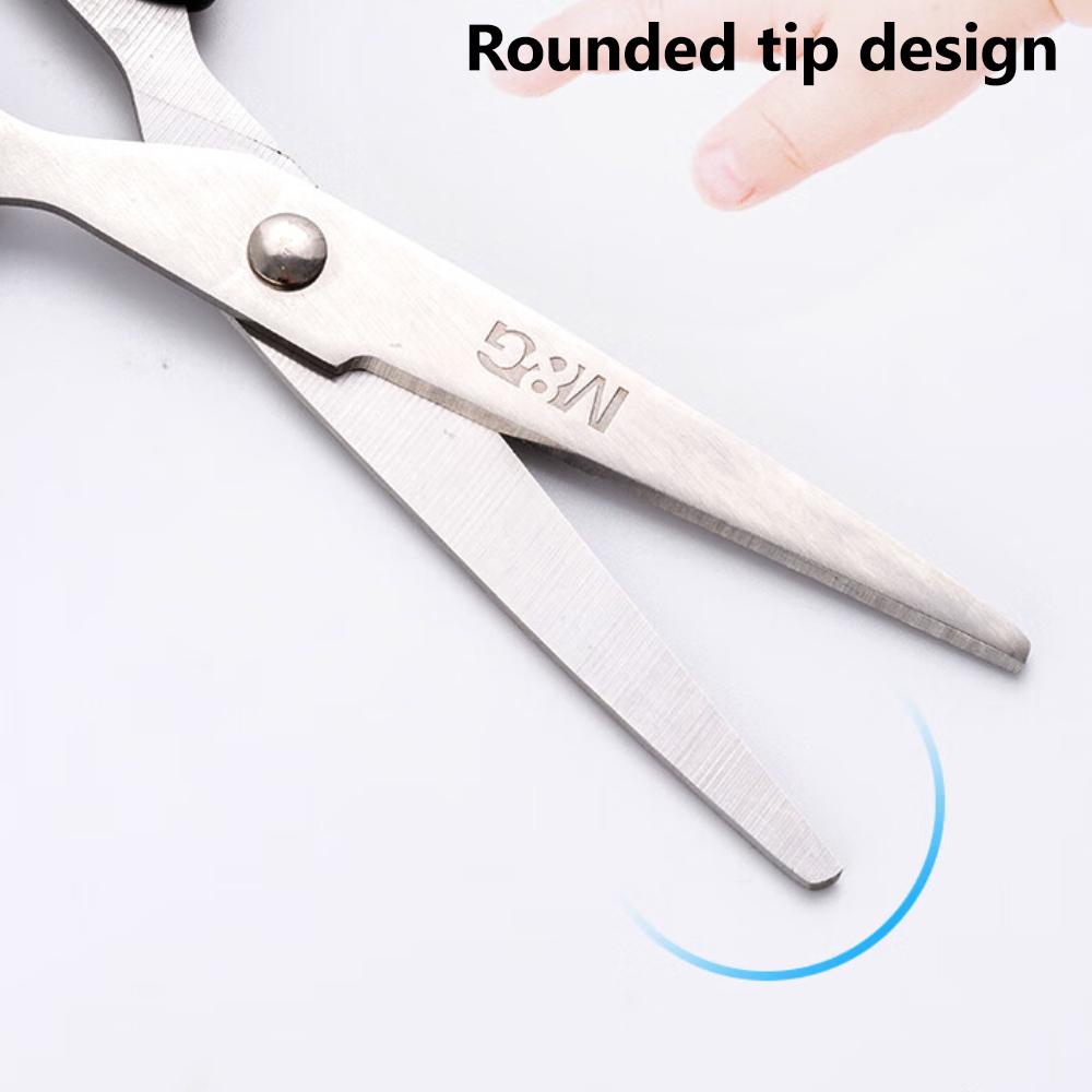 M&g Stationery 160/210mm Scissors Round Tip Scissors Small Medium Large Handmade Paper Scissors Home Office Supplies Red/black