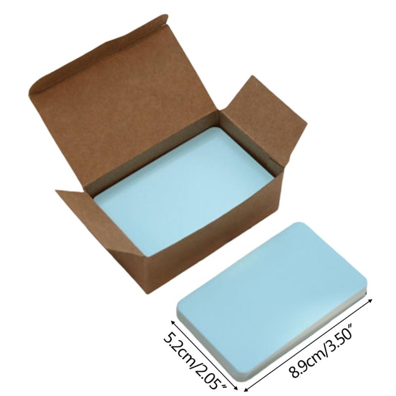 Handwritten Memo Notecards Wedding Blessing Greetings Cards Business Cards 100 Sheets/Box Message Note Blank Paper Cards