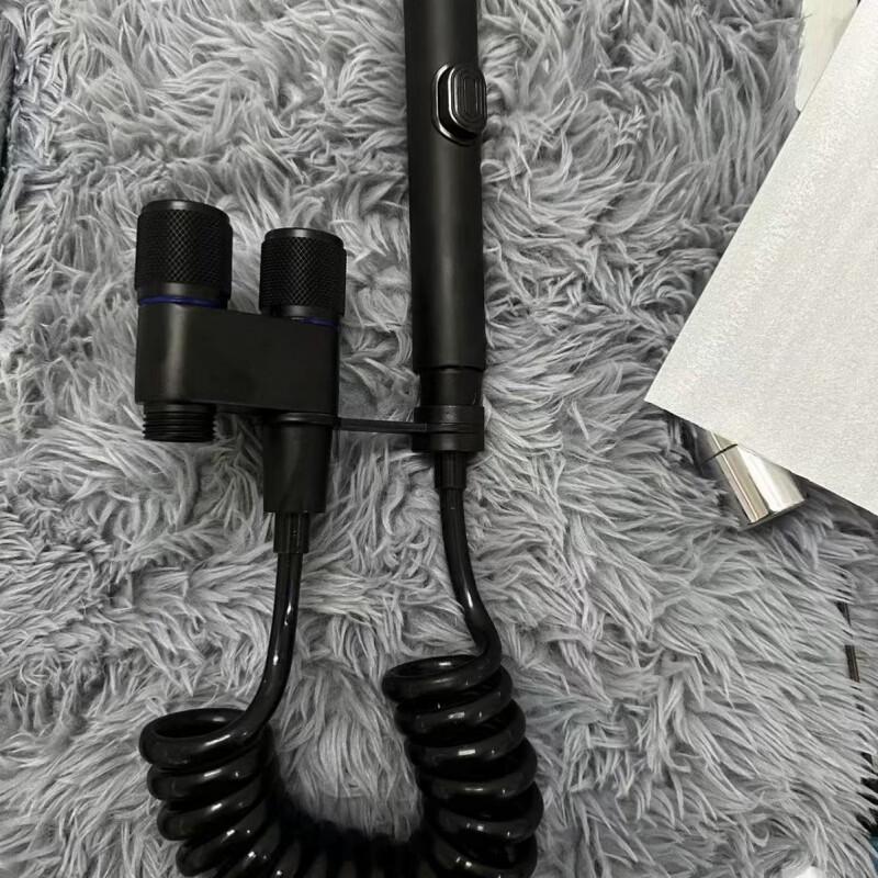 XMSJ Toilet Bidet Sprayer with Dual Outlet Faucet