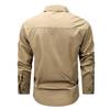 Men's Shirt Long Sleeve Cotton Spring and Autumn Jacket Clothes Men's Casual Top