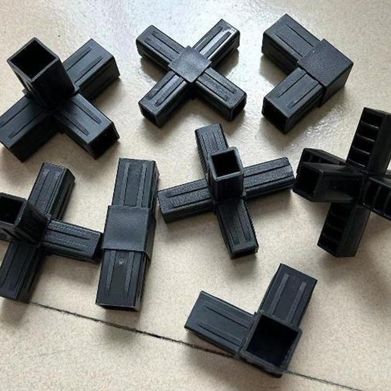 Multifunctionele 20x20mm Vierkante Buis Adapter Connector Accessoires Aluminiumlegering Elleboog Pijp Fitting Eenvoudig te Installeren