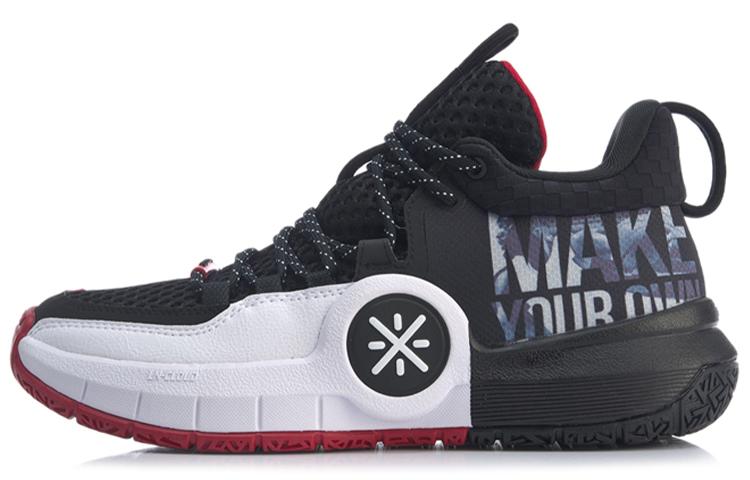 Li Ning ALL DAY 4 Slip Resistant Abrasion Resistant Slip Resistant Abrasion Resistant Mid top Basketball Shoes Men s ABPP025-3 40