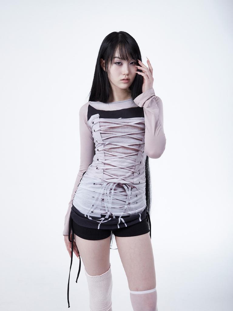 ELFELFELF ARCHIVES Dtp Ballet Long Sleeve [Corset]