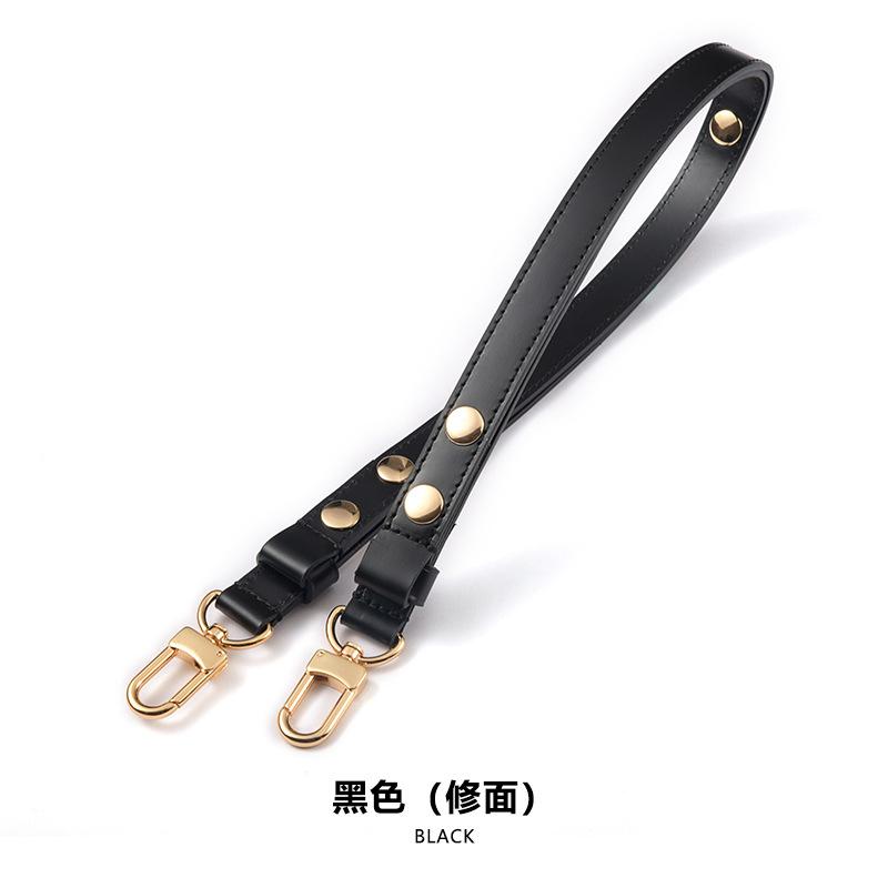 

Luxury Design Shoulder Bag Strap Replacement Third Gear Adjustable Handbag Crossbody Bag Straps Bag Accessories sliver buckle чорний