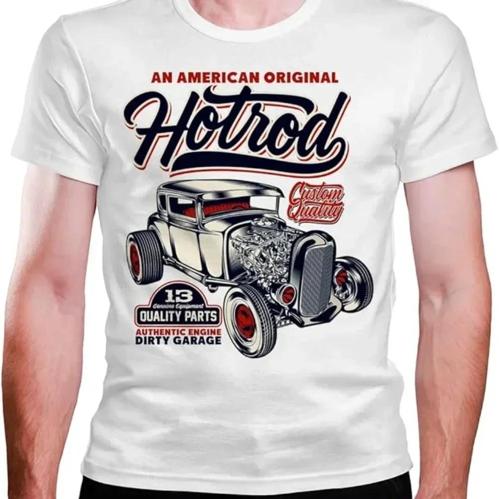 

2024 Vintage Hot Rod Speed and Power Shirt for Men T-Shirt Fashion Hip Hop T s My Life T-shirt Cotton Tees Short Sleeve Tops#Color(1) XXXXXL чёрный