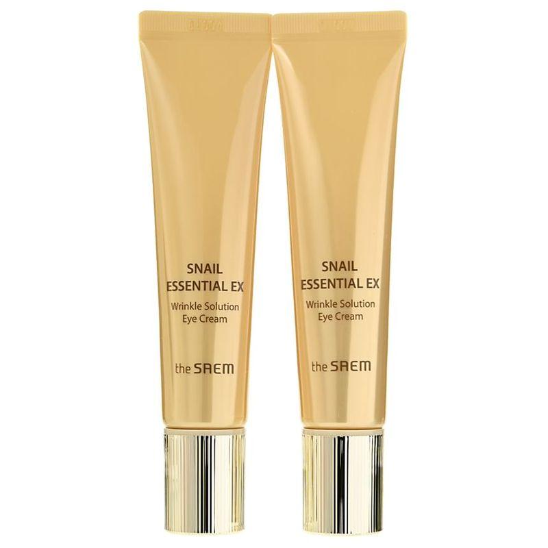 The Saem Snail Essential EX Wrinkle Solution Eye Cream Double Special Set