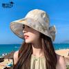 Summer Big-brimmed Sun Hat Children Outdoor Travel Face Protection Sun Bucket Hat Fashion Show Face Small Sun Hat