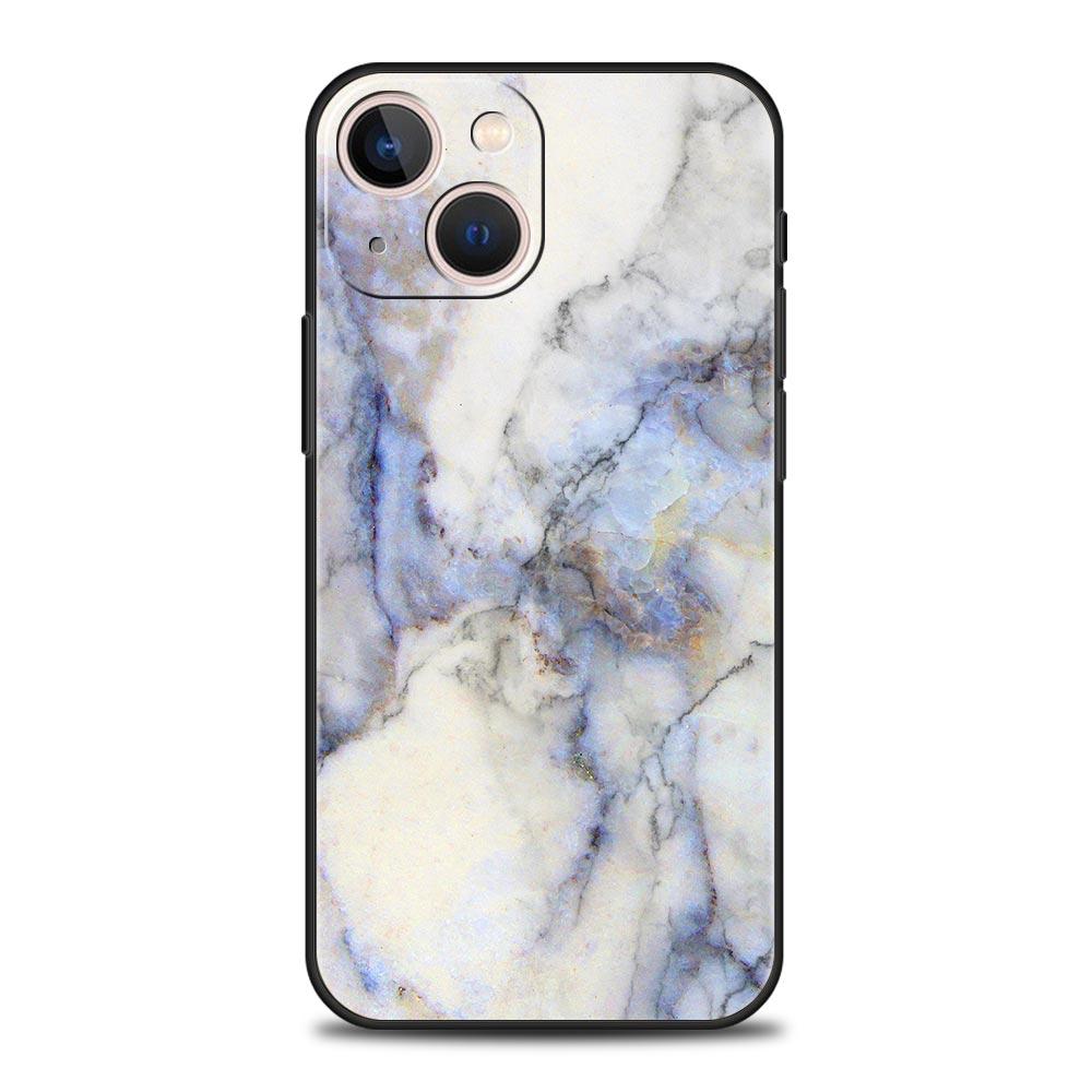 Marble Fashion Phone Case For iPhone 17 Air 16 Plus 13 15 14 12 11 Pro MAX 7 8 SE Soft TPU Shockproof Cover Funda