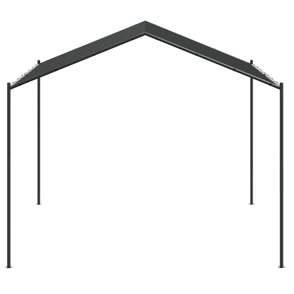 Vidaxl Tenda da Giardino, Antracite, 4X4 M, Acciaio e Tessuto