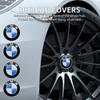 For M 4Pc 65mm 56mm Wheel Center Caps Emblem Badge 50th Anniversary For BMW E39 E46 E90 E60 E87 E53 F10 F20 F30 M X3 X5 X6 Accessories
