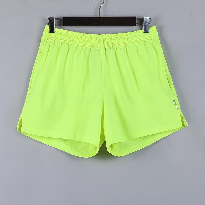 Men s Quick-Dry Three-Quarter Running Pants EU L/Asia 2XL флуоресцентный зеленый