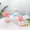 Enamel Moon Cute Jade Gui Dog Glowing Toy Night Light  Button Cell Power Supply