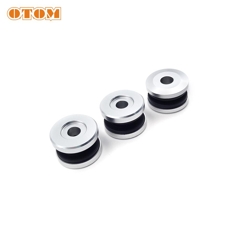 OTOM Motorcycle Exhaust Mounting Damper Bushing Suspension Liner Roller Guard For KTM SXF XCF 250 350 450 RC4 R 2019-2023 Bikes