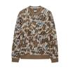 Weekend Offender Mens Camo Knitted Sweatshirt