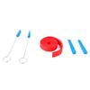 Piano Tuning Tool Kit Wool Felt Temperament Strip Triangular Rubber Mute Blocks Piano Accessories