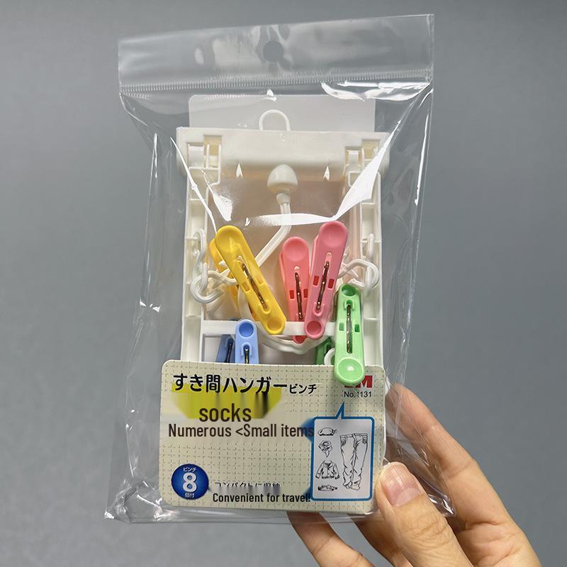 

Креативная складная сушилка для дома с прищепками для сушки носков