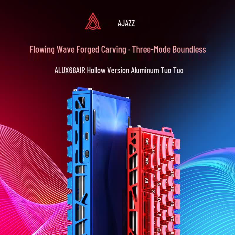 AJAZZ ALUX CNC Aluminum Magnetic Switch Gaming Keyboard