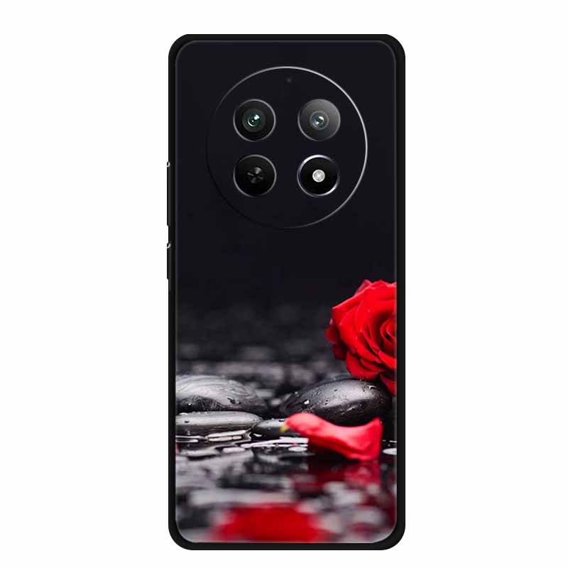 Phone Case For Realme 13 Pro Plus Case Protective Black Silicone Soft Coque For Realme13 Pro Plus Back Cover Case 13Pro Plus Bag