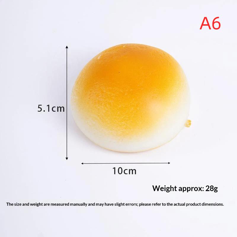 Simulation Milk Bread Squeeze Taba Squishy Toy Safety And Health Food-Grade Silicone Material Squeeze Toy Soft Relief Slow