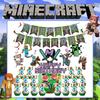 Durable Pixel Wars Party Supplies Set For Exciting Halloween Decorations