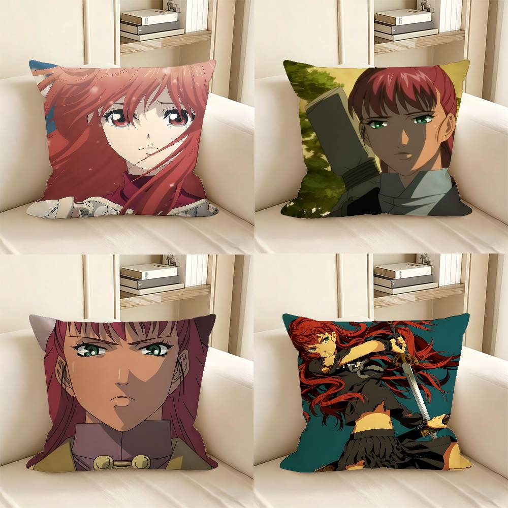 1pc Youko Nakajima Anime Characters Pillow Case Fashion Square Pillowcase Bedroom Sofa Room Ins Decoration Leisure