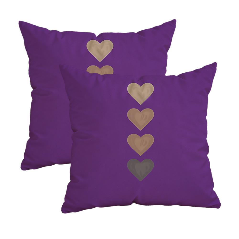 Smiling Face Pink Pillowcasezipper Design, Decorative Pillowcase, 45X45 Cm Pillowcase