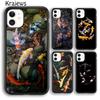 Japanische Koi-Fisch-Kunst Für iPhone 17 Air 16 Handyhülle Abdeckung 15 14 plus 12 13 pro max coque Schale Fundas
