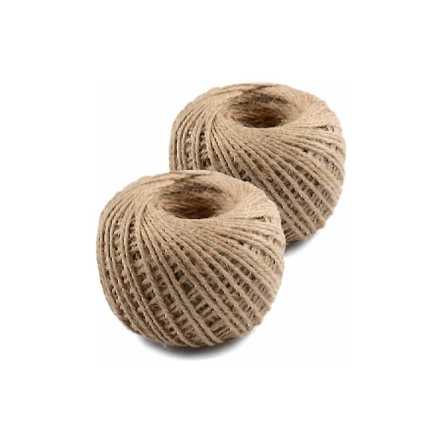 

Джутова мотузка Солом яна мотузка 100 метрів 2 шт. Солом яна мотузка