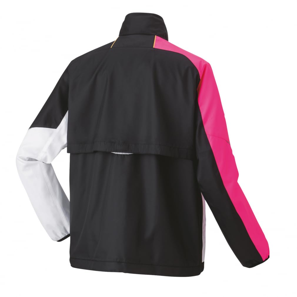 Lined Wind Warmer M [Yonex] Jacket, Shirt, White/Pink (062)