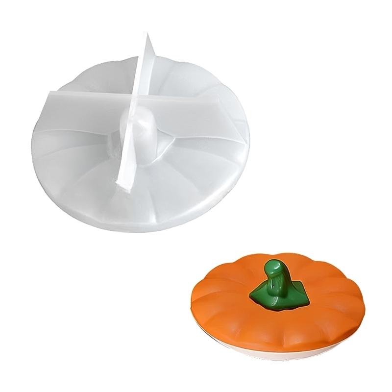Flexible Silicone Mould for Creating Storage Container Jewelry Storage Box Mould Pumpkin Case Making Mold