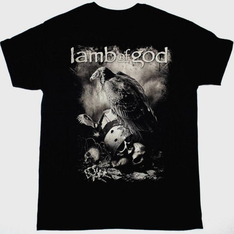 Retro LAMB OF GOD WARFIELD Shirt Men Classic Black Unisex S-5XL IM1060 Unisex T-Shirt XXXL