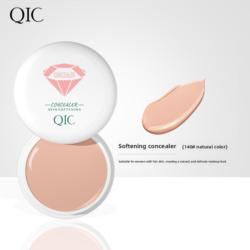 QIC Concealer Freckle Masking Foundation Dark Circles Acne Masking Spots Waterproof Face Acne Concealer Makeup