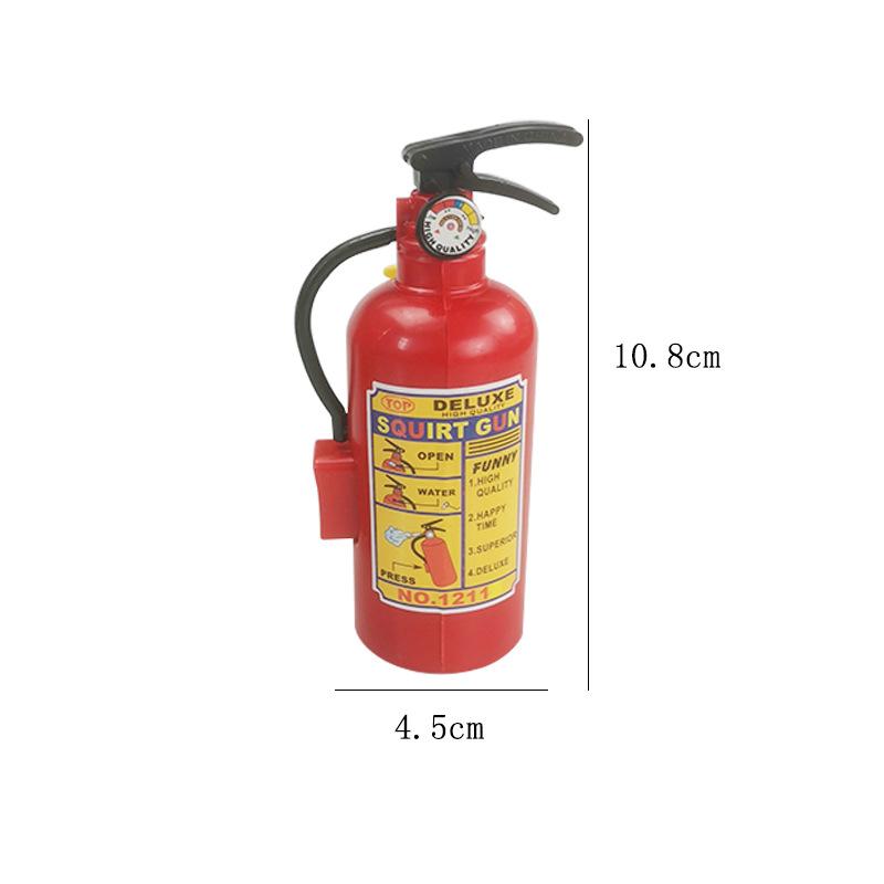 Child Funny Mini Fire Extinguisher Toys Whole Person Prank Gift  Water Gun Spray Water Children Firefighters Professional Props