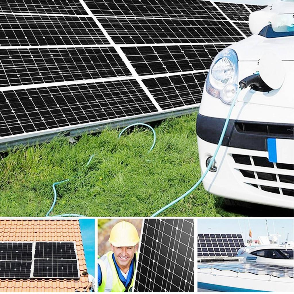 Solar Power System Complete Kit Home 20W Panel 30A Controller 300W Inverter 12V?220V Dual USB LCD